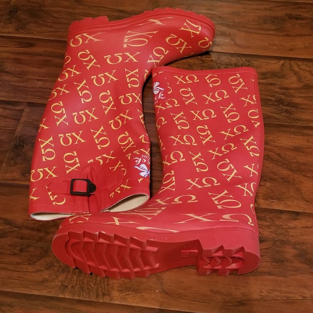 Chi Omega Rain Boots - Picture 3 of 6